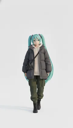 舒適冬季街頭風