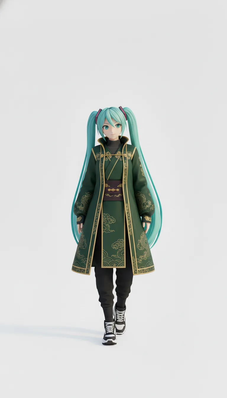 青龍偃月服 (Green Dragon Garb)