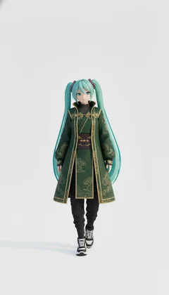 青龍偃月服 (Green Dragon Garb)