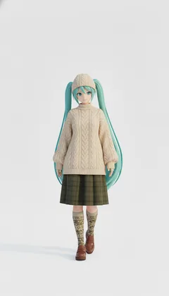 針織溫暖田園風