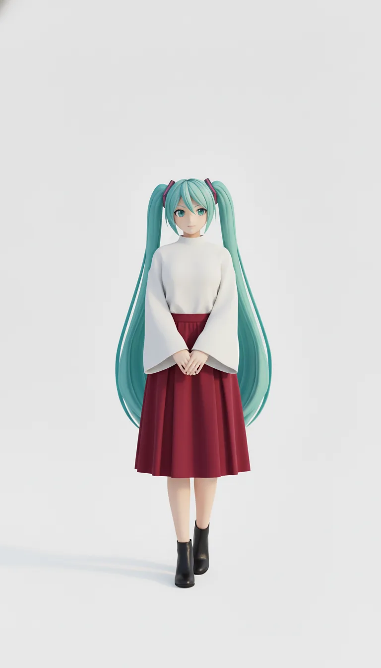 現代風格巫女休閒服