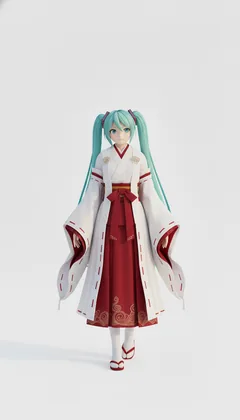 奇幻風格巫女服