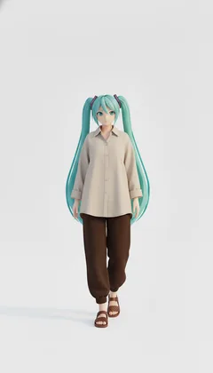 自然系水豚風格日常穿搭