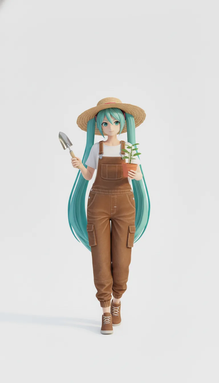 園丁水豚田園風